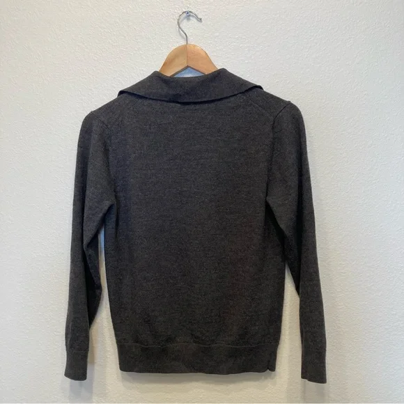 Murano Grey Wool Sweater - Picture 9 of 14